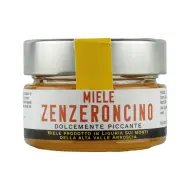 Zenzeroncino miele aromatizzato al peperoncino e zenzero - 140g