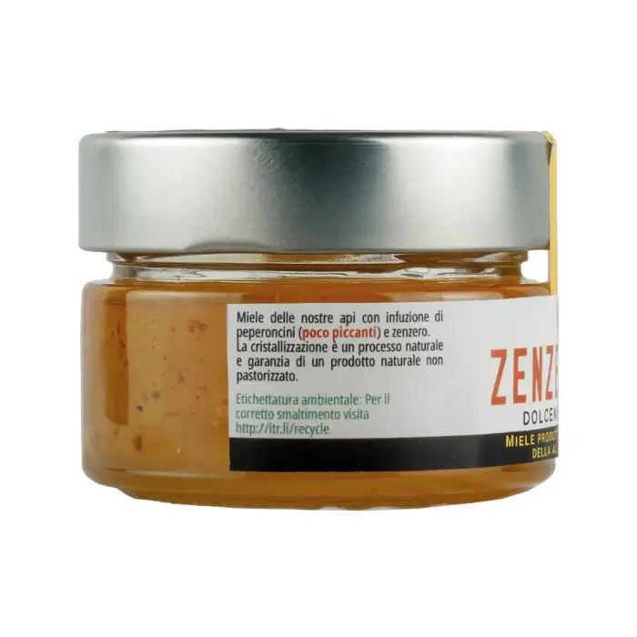Zenzeroncino miele aromatizzato al peperoncino e zenzero - 140g