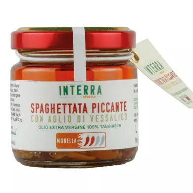 Spaghettata Piccante condimento pronto a base di aglio / olio / peperoncino - 90g