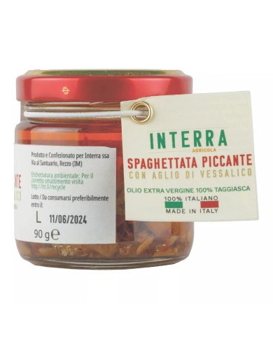 Spaghettata Piccante condimento pronto a base di aglio / olio / peperoncino - 90g