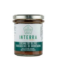 Crema gourmet da Olive Taggiasche di Montagna - aromatizzata con erbe mediterranee - 180g
