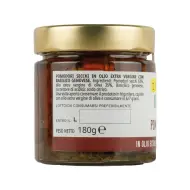 POMODORI SECCHI S.O. CON BASILICO GENOVESE 180G
