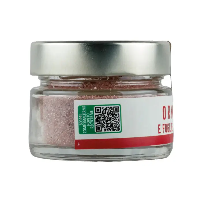 Sale aromatizzato al vino Ormeasco di Pornassio DOCG e foglie di fico (100g)