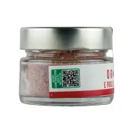Sale aromatizzato al vino Ormeasco di Pornassio DOCG e foglie di fico (100g) Sale aromatizzato al vino Ormeasco di Pornassio DOCG e foglie di fico (100g)