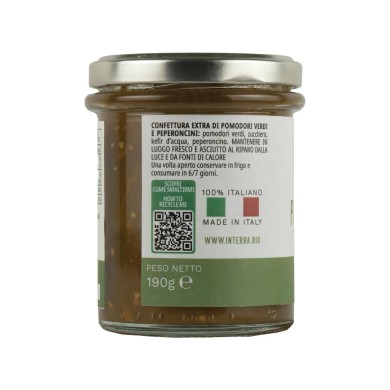 Confettura Extra di pomodori verdi e segreto di spezie 200g