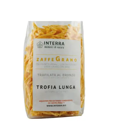 "Zaffegrano" Trofia Lunga pasta allo zafferano - 250g "Zaffegrano" Trofia Lunga pasta allo zafferano - 250g