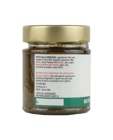Pesto alla Genovese con basilico dell'orto - 130g Pesto alla Genovese con basilico dell'orto - 130g