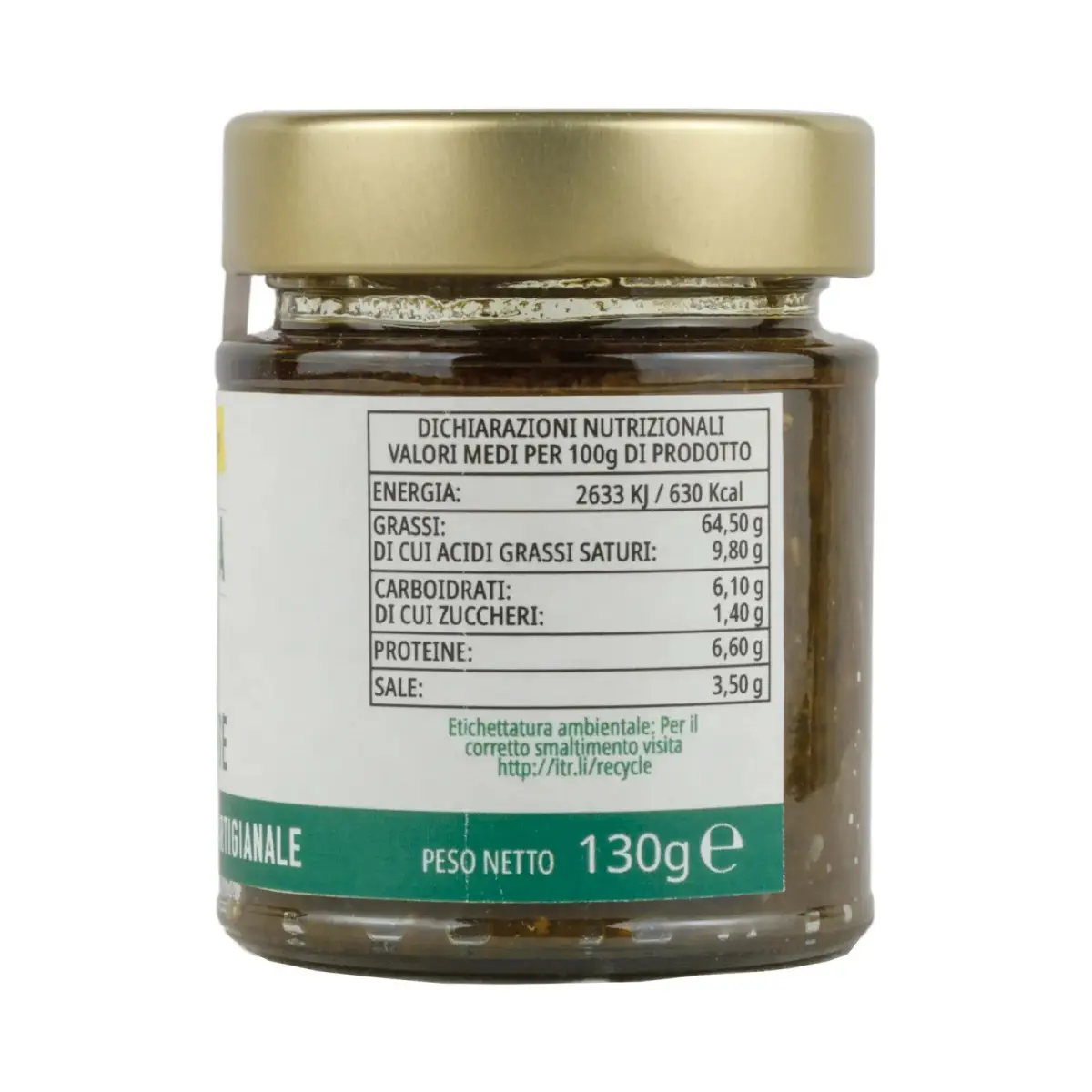 Pesto alla Genovese con basilico dell'orto - 130g