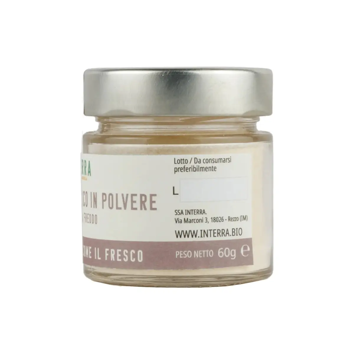 Sale aromatizzato con Aglio di Vessalico e rosmarino - 100g Sale aromatizzato con Aglio di Vessalico e rosmarino - 100g