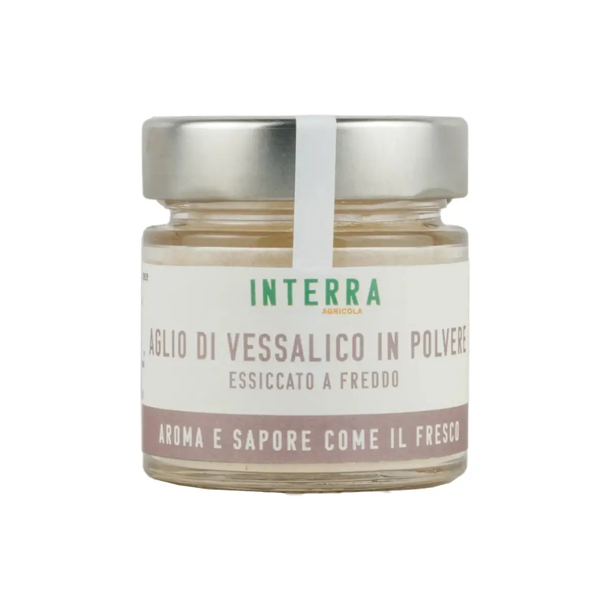 Sale aromatizzato con Aglio di Vessalico e rosmarino - 100g Sale aromatizzato con Aglio di Vessalico e rosmarino - 100g