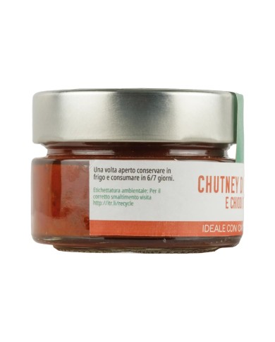 Chutney (composta agrodolce) di Pomodoro ciliegino cipolla e chiodi di garofano - 130g