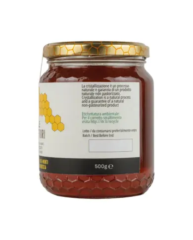 Miele millefiori di bosco d'altura - 500g Miele millefiori di bosco d'altura - 500g