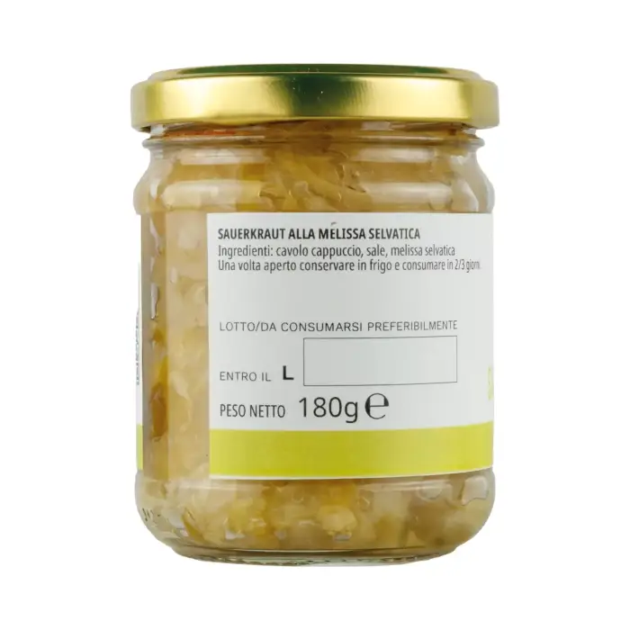 Crauti (Sauerkraut) di Cavolo Cappuccio alla Melissa