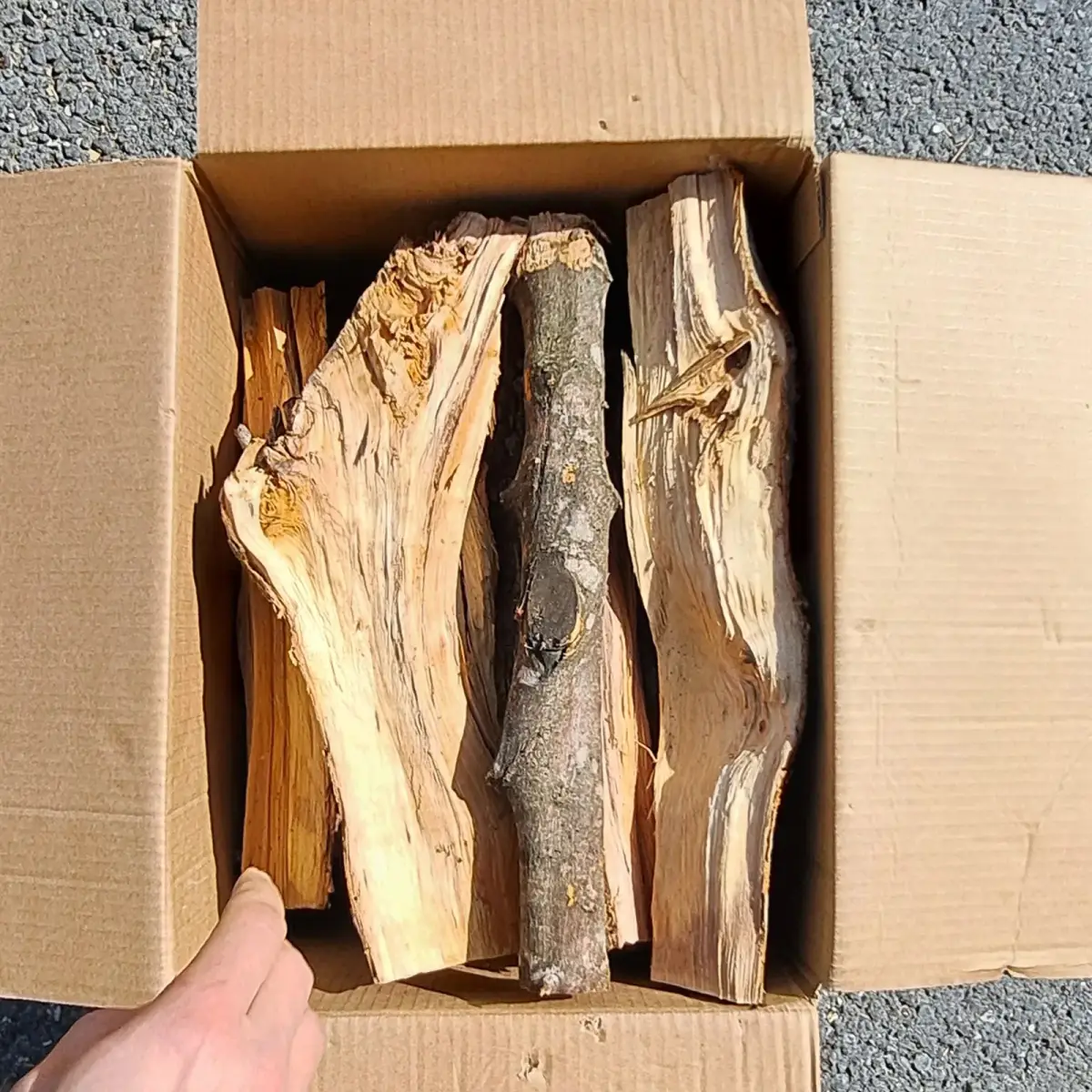 Legna di ulivo non trattata grande per barbecue (15 kg)