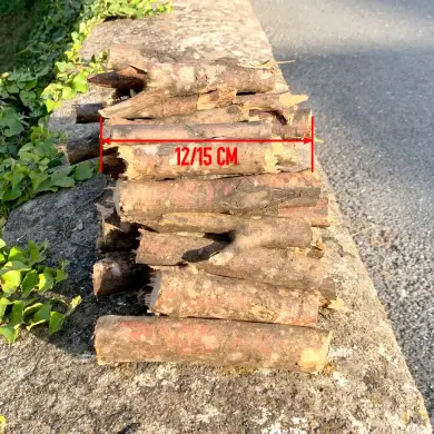 Legna di ulivo non tratta piccola per barbecue (5 kg)