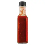 Salsa piccante con mix peperoncini rossi "Brucia Culi" bottiglia molotov da 100 ml