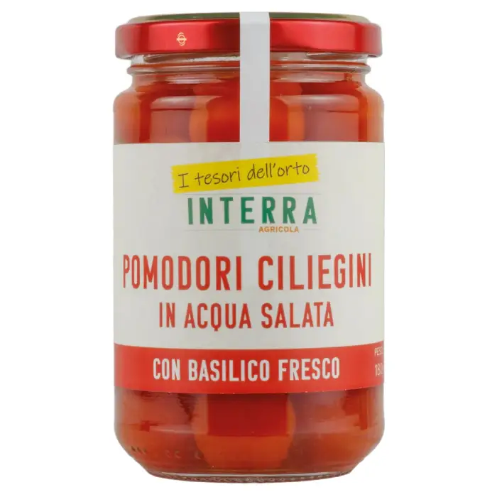 Pomodori Ciliegini in acqua salata (300g)
