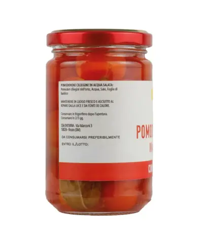 Pomodori Ciliegini in acqua salata (300g) Pomodori Ciliegini in acqua salata (300g)