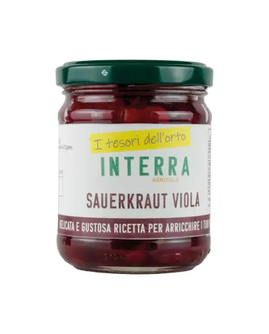 SauerKraut di Cavolo Cappuccio Viola 180g