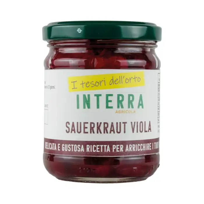 SauerKraut di Cavolo Cappuccio Viola 180g