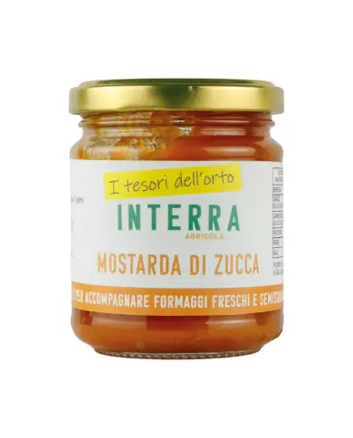 Mostarda di zucca con senape - 180g