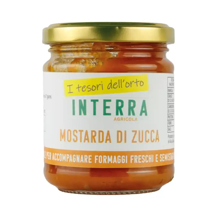 Mostarda di zucca con senape - 180g