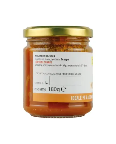 Mostarda di zucca con senape - 180g