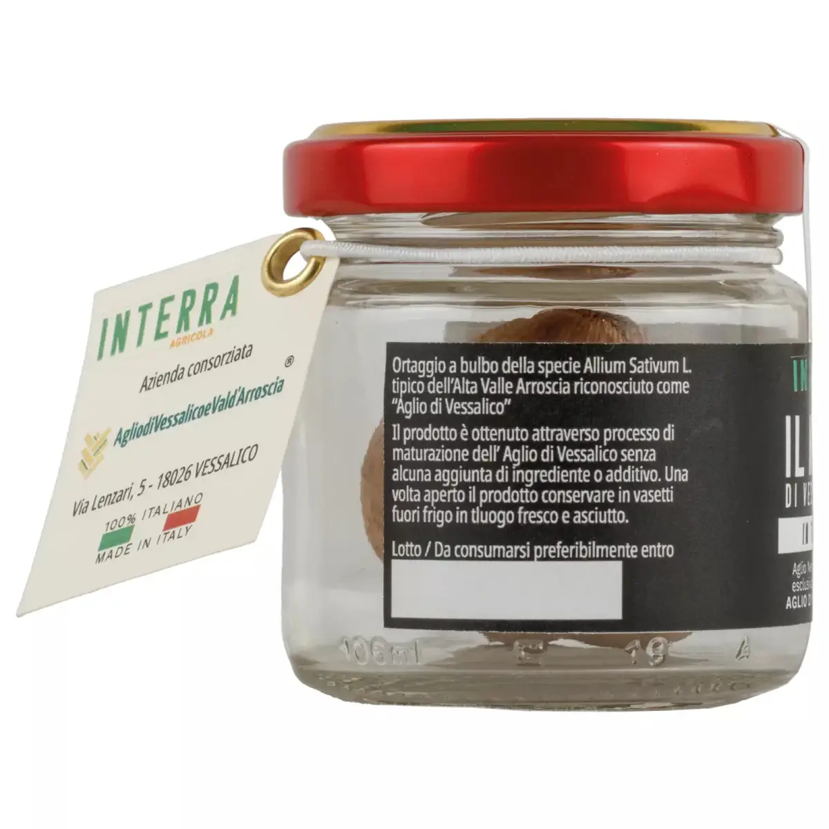 IL NERO DI VESSALICO™ (Aglio nero di Vessalico) conf. 1 testa