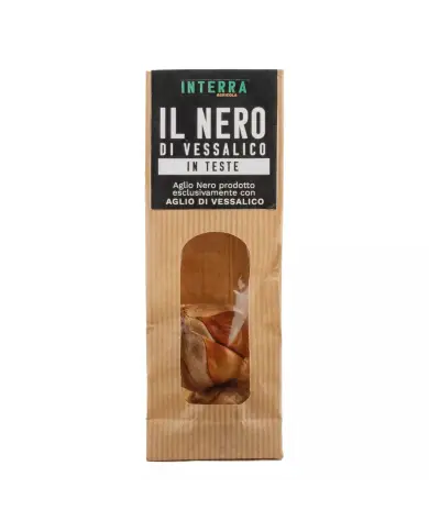 IL NERO DI VESSALICO™ (Aglio nero di Vessalico) conf. 2 teste