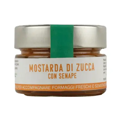 Mostarda di zucca con senape - 130g